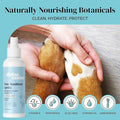 Dog Paw Cleaner Spray 5.1oz Alcohol Free Coconut Aloe Copaiba Lemongrass USA by Deal US