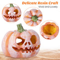 Pumpkin Shaped Fish Hideout House Tank Decor Aquarium Fish Tank Decoration by Deal US