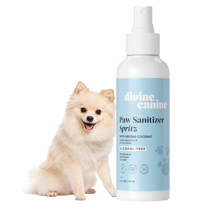 Dog Paw Cleaner Spray 5.1oz Alcohol Free Coconut Aloe Copaiba Lemongrass USA by Deal US