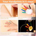 Chunful Best Mom Ever DIY Handprint Kit with 6 Paints Multicolor Night Light by Deal US