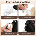 dcdcee Hat Clip Travel Accessory for Bags Backpacks Luggage Skull 1 by Deal US