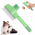 LIQWEI 2Pcs Flea Comb Cat Dog Hair Removal Brush Grooming Short Long Hair by Deal US