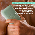 Oars + Alps Exfoliating Moisturizing Bar Soap Men Deep Clean Epsom Salt 1pk by Deal US