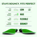 PerseveranX NASA Running Insoles Green XS M4.5-6.5 W5.5-7.5