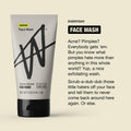 W By Jake Paul Mens Face Wash Exfoliating Unscented 5 fl oz