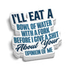 Opinion Of Me - Hard Hat Decal