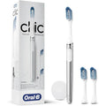 Oral-B Clic Deluxe Starter Kit, Manual Toothbrush with 3 Brush Heads & Magnetic Brush Mount by DailySale