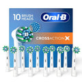 Oral-B Crossaction X Replacement Brush Heads (10 Count)Made in Germany by Price Is Right Miami