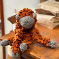 Wool Knit Buddy | Opal the Orangutan by Finn + Emma