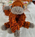 Wool Knit Buddy | Opal the Orangutan by Finn + Emma