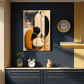 Orange Abstract Harmony Wall Art by Tailored Canvases