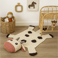 Organic Wool Play Mat + Nursery Rug | Cow by Finn + Emma