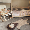 Organic Wool Play Mat + Nursery Rug | Lion by Finn + Emma