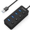 ORICO Splitter 4-Port USB 3.0 Faceup Design Hub