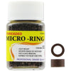 C&L Allure Micro Rings 3.5 mm, Burgundy, 1000 Pcs