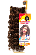 Femi Collection Mambo Twin Open Loop Deep Twist Braid 12 in