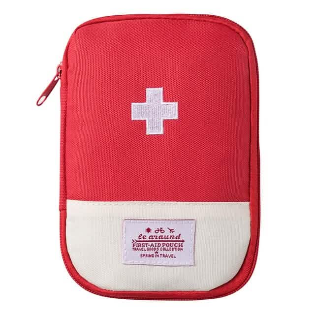 2-Pack: Portable Medicine Storage Bag Camping Emergency First Aid Kit Organizer by DailySale