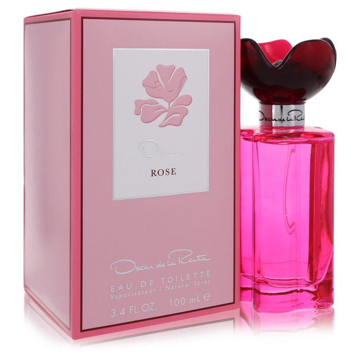 Oscar Rose by Oscar De La Renta Eau De Toilette Spray 3.4 oz for Women by Avera Group