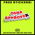 OSHA Hard Hat Decal by Armed American Supply