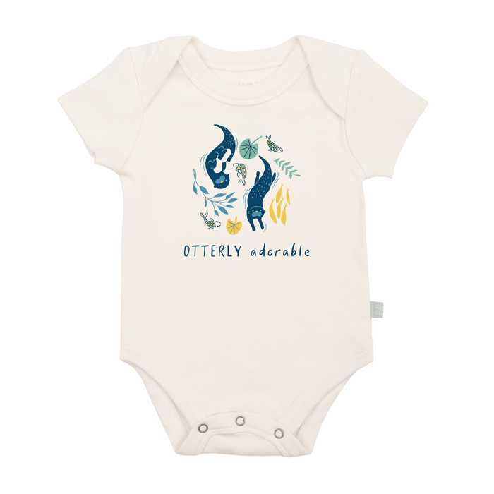 graphic bodysuit | otterly adorable by Finn + Emma