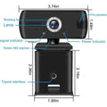 OULUCCI 1920 x 1080p USB Webcam by DailySale