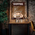 Our C.O.F.F.E.E Faith Sign IX by Tailored Canvases