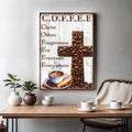 Our C.O.F.F.E.E Faith Sign V by Tailored Canvases