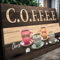 Our COFFEE Faith Sign II by Tailored Canvases