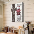 Our COFFEE Faith Sign IV by Tailored Canvases