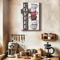 Our COFFEE Faith Sign IV by Tailored Canvases