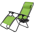 Outdoor Folding Zero Gravity Reclining Lounge Chair by DailySale