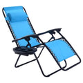 Outdoor Folding Zero Gravity Reclining Lounge Chair by DailySale