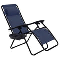 Outdoor Folding Zero Gravity Reclining Lounge Chair by DailySale