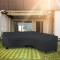 Outdoor L Shape Sofa Covers Water Resistant by DailySale