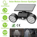 Outdoor PIR Motion Sensor Dusk To Dawn Solar Wall Lamps IP65 Waterproof by DailySale