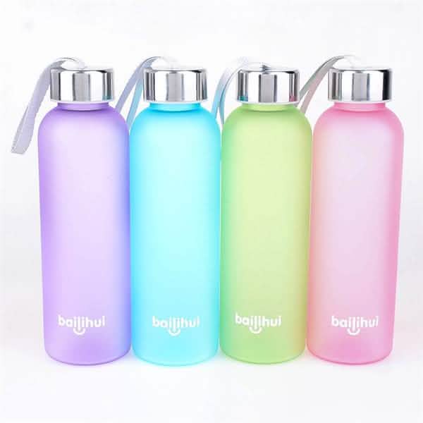 Outdoor Sports Portable Frosted Water Bottle by DailySale