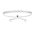 Oval Tanzanite Tennis Bracelet by Fine Color Jewels