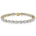 Oval Tennis Bracelets Made With Swarovski Elements by DailySale