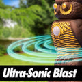 Owl Alert Statue - Targets Outdoor Pests Like Racoons, Deer, Rabbits, Squirrels, Mice and More by DailySale