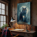 Owl Double Exposure Wall Art II by Tailored Canvases
