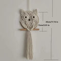 Owl Macrame Home Tapestry Boho Tapestry Wall Hanging by DailySale