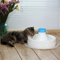 Ownpets® Pets Drinking Fountain Active Oxygen Cycle Two Drinking Area 3L by DailySale