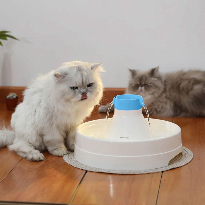 Ownpets® Pets Drinking Fountain Active Oxygen Cycle Two Drinking Area 3L by DailySale