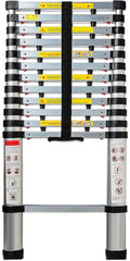 OxGord Aluminum Telescopic Extension Ladder 12.5ft. Telescope by DailySale