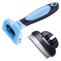 OxGord Blue Combo Pet Grooming Brush by DailySale