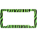 OxGord Plastic License Plate Frame with Zebra/Tiger Stripes by DailySale