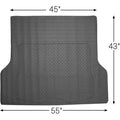 OxGord WeatherShield HD Heavy Duty Rubber Trunk Cargo Liner Floor Mat by DailySale