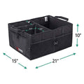 OxGord® Black Trunk Organizer Caddy by DailySale