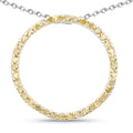 0.30 Carat Genuine Diamond Yellow .925 Sterling Silver Pendant by Bids.com