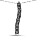 0.30 Carat Genuine Black Diamond .925 Sterling Silver Pendant by Bids.com